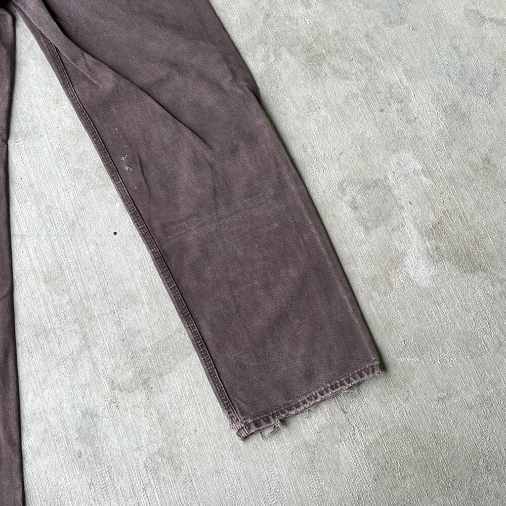 Carhartt faded brown double knee work wear carpenter pants - Picture 13 of 13
